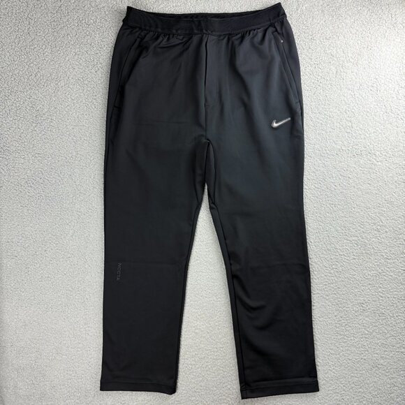 Nike Nocta Pants Men Medium Black Swarovski Crystals Swoosh NRG Knit Drake Track - Picture 1 of 11